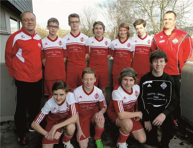 Das Hallenteam der GSV-C-Jugend zeigte gute Leistungen.privat