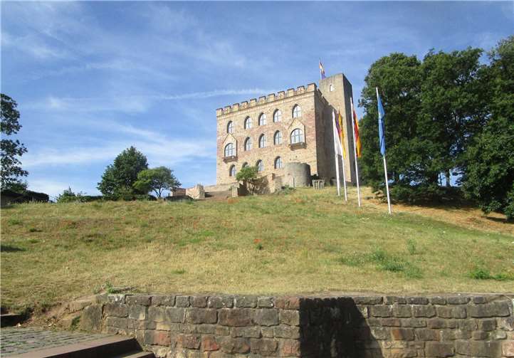 Das Hambacher Schloss.