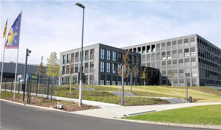 Das Haribo-Verwaltungsgebäude.Foto: Archiv Volker Jost