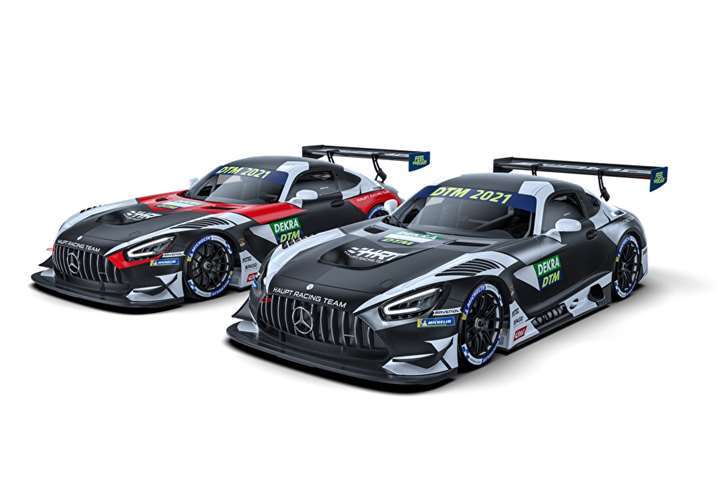 Das Haupt Racing Team ist mit zwei Mercedes-AMG GT3 in der DTM 2021 vertreten. Foto: Haupt Racing Team