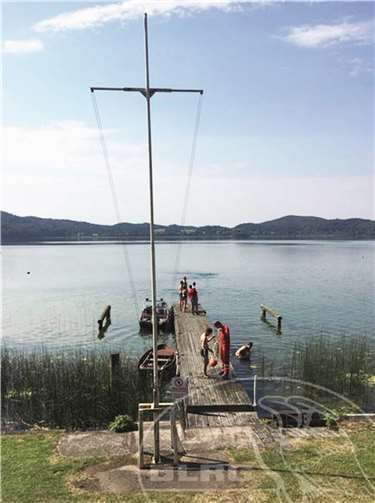 Das Haupteinsatzgebiet der Mendiger DLRG ist der Laacher See.