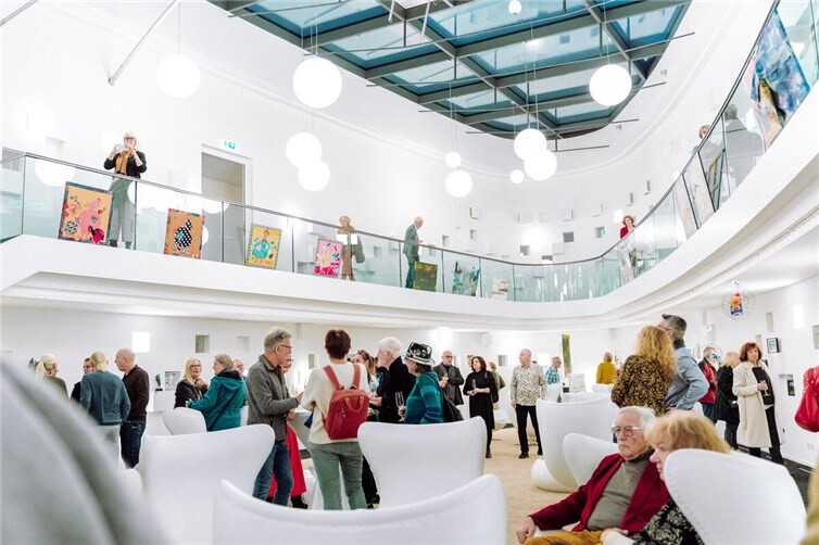 Das Haus Coblenz des Schloss Montabaur: idealer Ort für die Kunstausstellung. Fotos:ADG/David Mülle