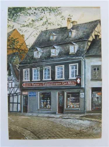 Das Haus Mies in der Frankfurter Straße 42. Foto: privat