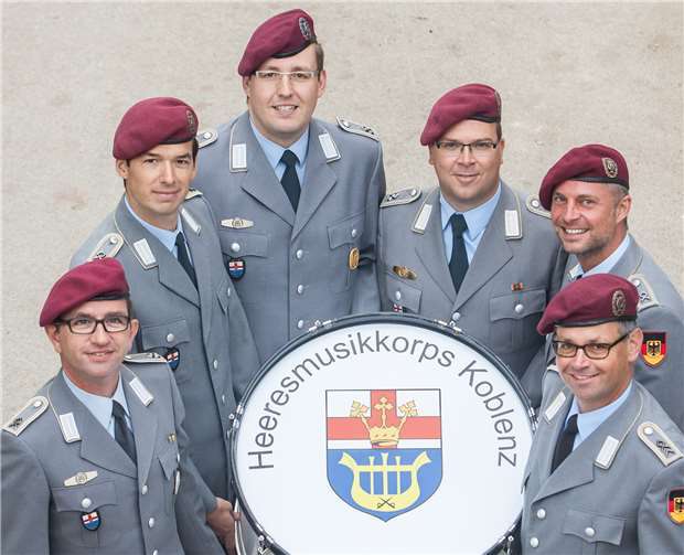 Das Heeresmusikkorps Koblenz gibt ein Benefizkonzert in Remagen.privat