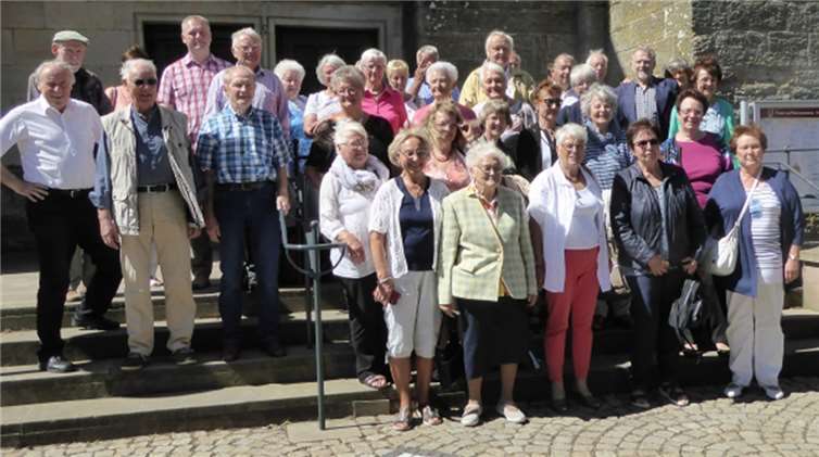 Das Highlight der Fahrt war die Gestaltung der Messe im Dom zu Billerbeck.privat