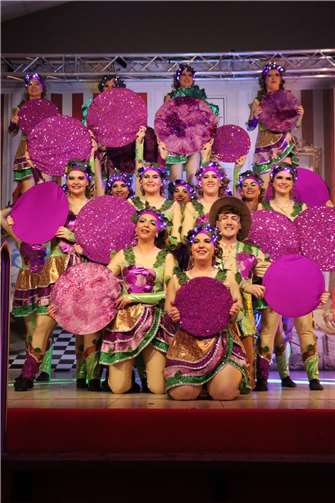 Das Highlight zum Schluss der Sitzung war allerdings die NCW Showtanzgruppe, die in diesem Jahr als Weinträumchen mit einer schwungvollen Choreografie durch Koblenz und die Region ziehen.