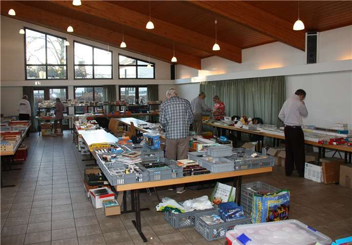 Das Hobby Modelleisenbahn und Modellauto steht bei der Börse im vordergrund. Foto: Ralf Willscheid