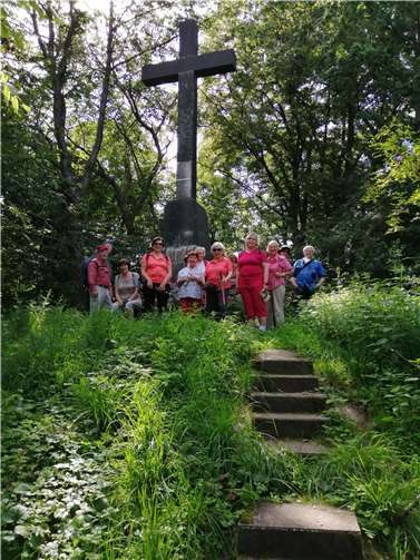 Das Hochkreuz wurde erklommen. Foto: privat