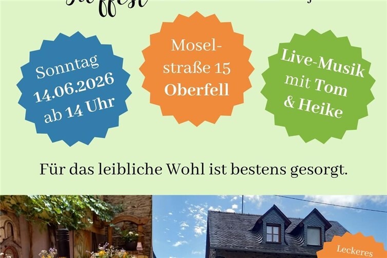Das Hoffest der Weinfreunde