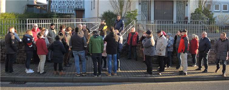 Das Interesse am Dorfrundgang in Stromberg war groß.Foto: Stadt Bendorf