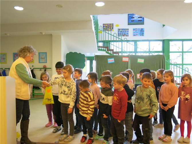 Das Interesse der schüler war riesig.