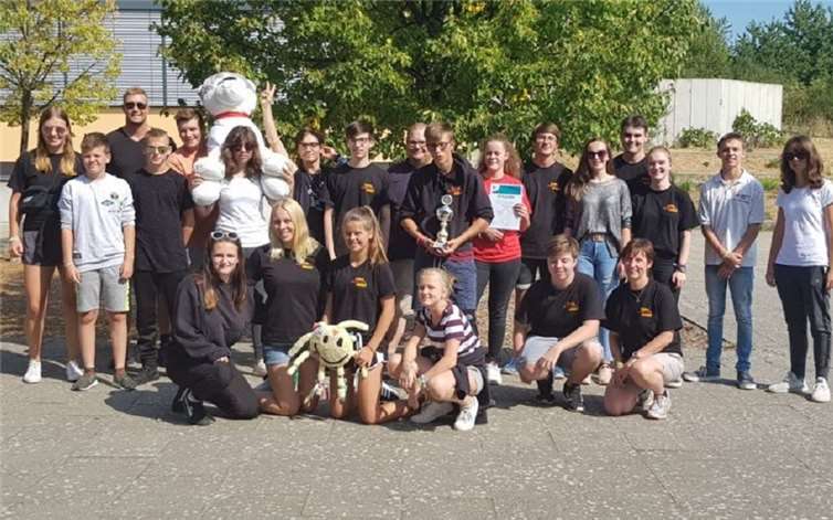 Das JRK des Kreisverbandes darf stolz über die Leistungen sein. Privat