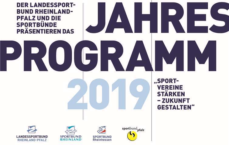 Das Jahresprogramm 2019 – das auch der neuesten Ausgabe der Zeitschrift SportInForm beiliegt (Erscheinungstermin: 18. Januar) – bringt Anregungen, Vorschläge und mitunter auch Lösungen. Quelle: Landessportbund Rheinland-Pfalz