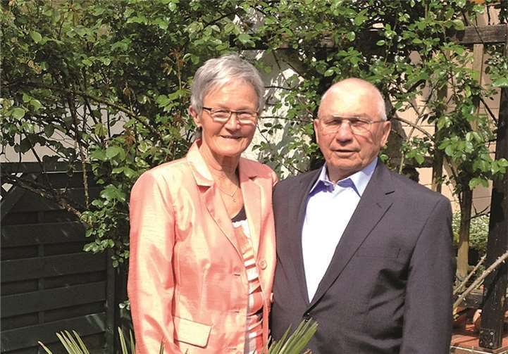 Das Jubelpaar 2015 Änni und Paul Müller. privat