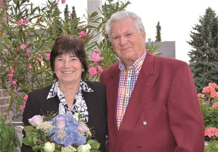 Das Jubelpaar Elfriede und Wilfried Klose erfüllte sich einen lang gehegten Wunsch zu seiner Goldenen Hochzeit. AB