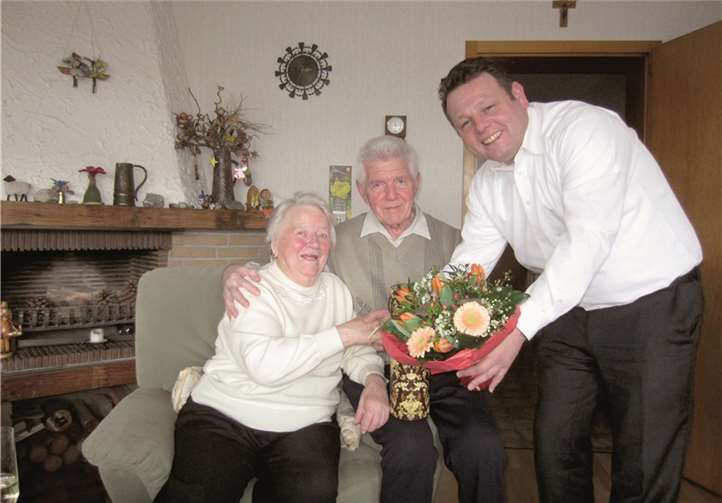 Das Jubelpaar Maria und Josef Effelsberg. privat