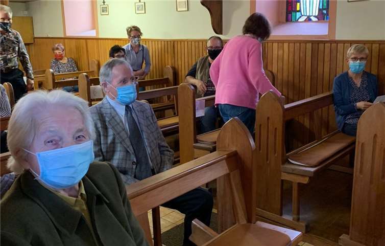 Das Jubiläum war Grund genug für die Plittersdorfer in einer Feierstunde zusammen zu kommen.