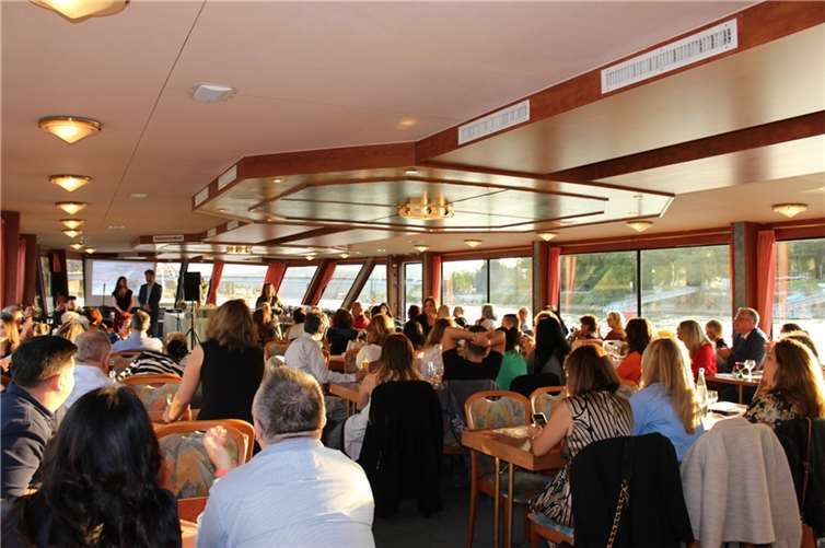 Das Jubiläum wurde mit einer Schiffstour auf dem Rhein gefeiert.  Foto: TDF Neuwied