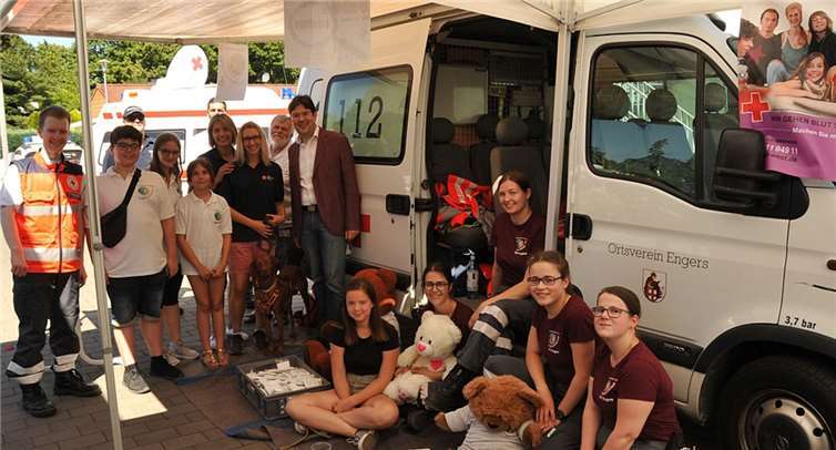 Das Jugend-DRK hatte eine Teddy-Klinik eingerichtet.Foto: Stadt Neuwied