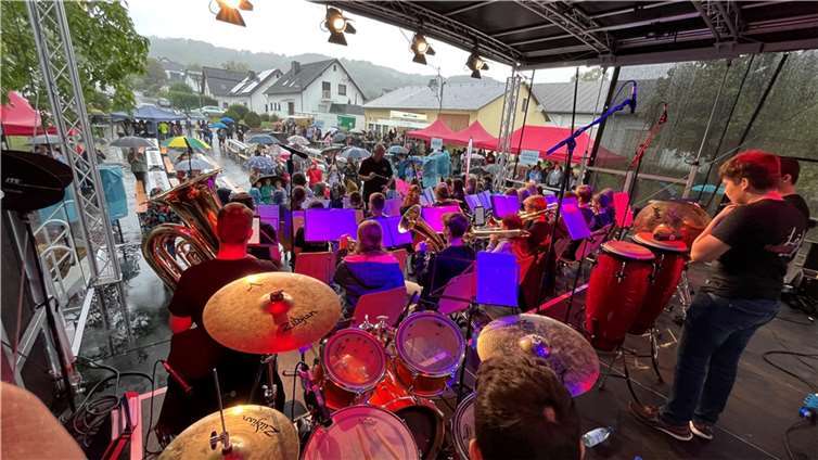 Das Jugendorchester des Musikverein Löf. Quelle: Musikverein Löf