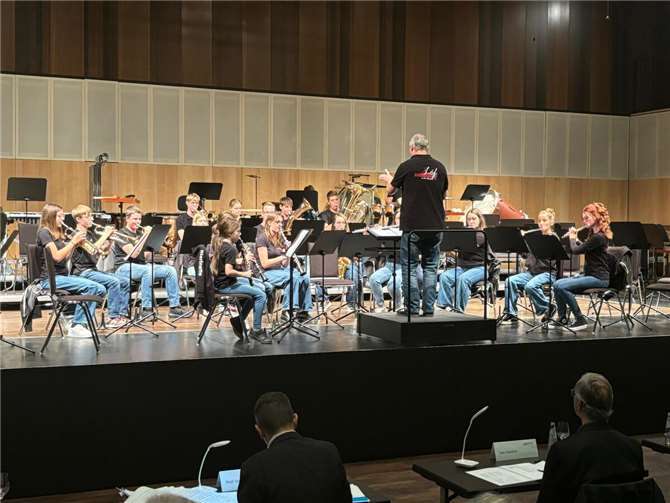 Das Jugendorchester des Musikvereins Löf. Foto: Musikverein Löf