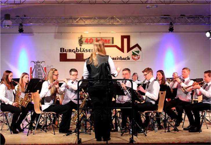 Das Jugendorchester unter Leitung von Jennifer Pütz eröffnete schwungvoll das Konzert.DL