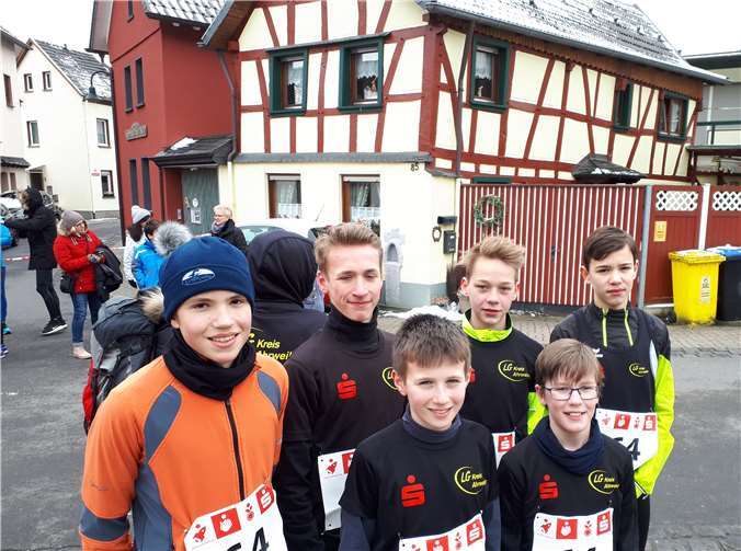 Das Jugendteam des TV Sinzig war bei der Ahrkreisstaffel nicht zu schlagen.