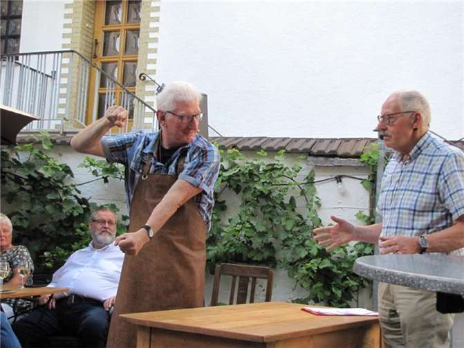 Das „Junge Gemüse“ in Aktion. Fotos: Ilona von Assel