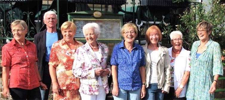 Das "Junge Gemüse" legt noch einmal nach. Privat