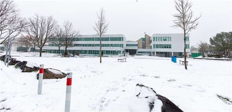 Das KAG und die GSH sollen auf dem bestehenden Gelände neu gebaut werden. Foto: CEW