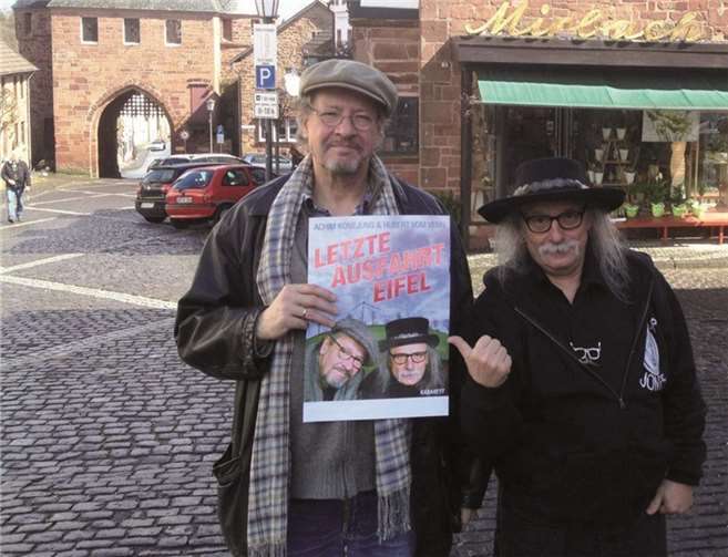 Das Kabarett-Duo ist schon bald im Kaisersescher Mehrgenerationenhaus zu sehen. privat