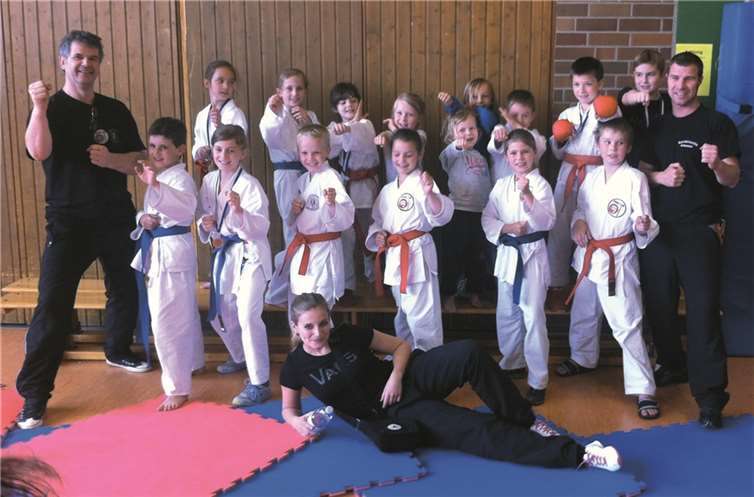 Das Karate-Dojo-Team Anhausen war in Wirges sehr erfolgreich.privat