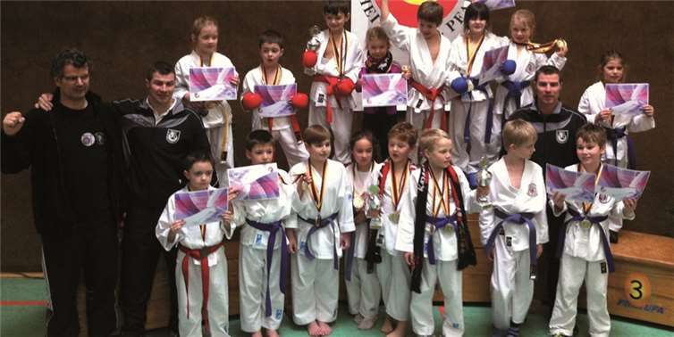 Das Karate Dojo hatte schon im Vorfeld in guter Form gezeigt.privat