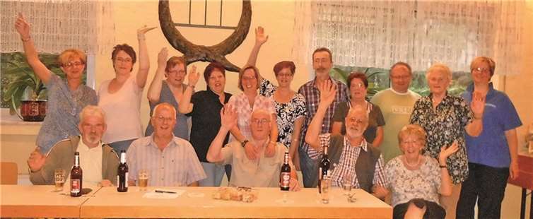 Das Kasbacher Karnevals-Komitees zur Jahreshauptversammlung. Privat