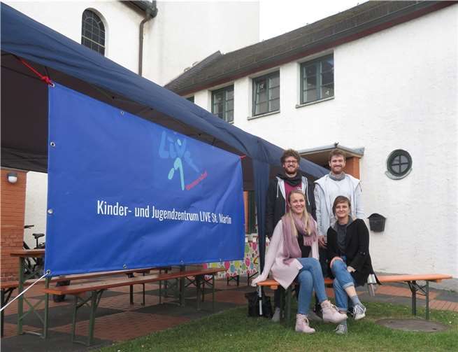 Das Kinder- und Jugendzentrum LIVE schlägt „sein Zelt“ in Wormersdorf auf.Foto: privat