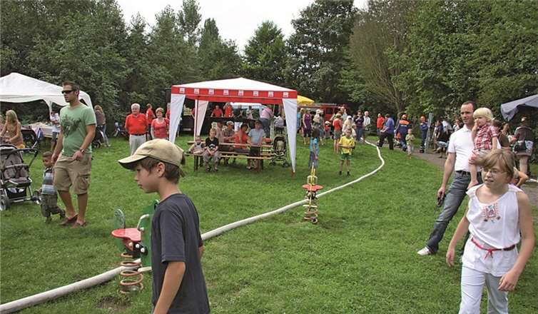 Das Kinder-und Sommerfest kommt bei Groß, wie auch Klein sehr gut an. Privat