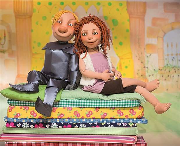 Das Kindermusical „Die Erbsenprinzessin“ ist am 8. November in Neuwied zu sehen.privat