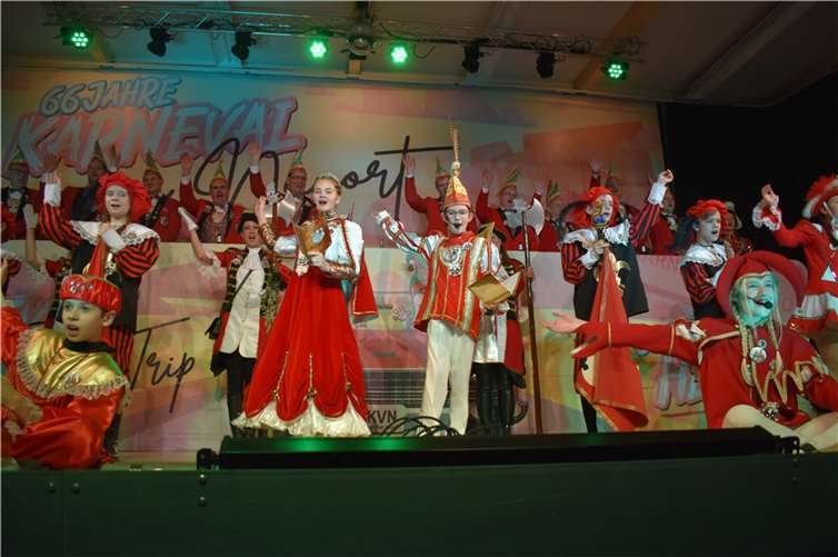 Das Kinderprinzenpaar von Nauort.