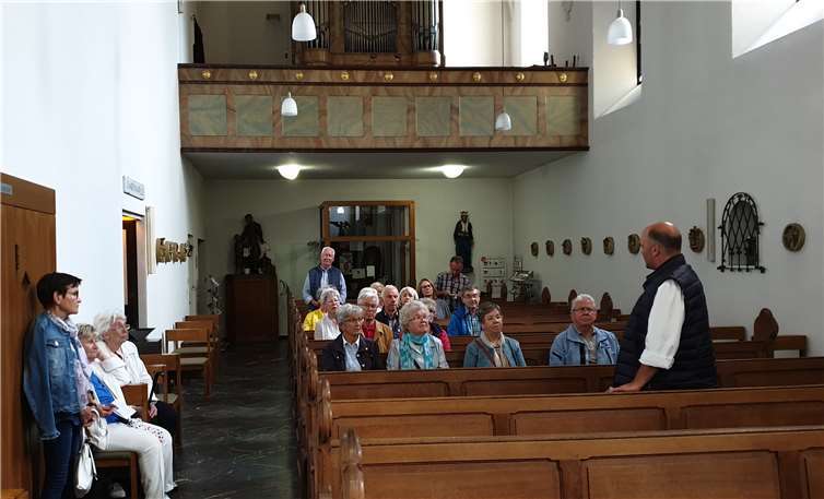 Das Klosterdorf Marienthal wurde besucht und hier auch das Fanziskaner-Kloster. Foto: privat