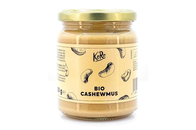 Das KoRo Bio Cashewmus wird zurückgerufen. Foto: KoRo Handels GmbH