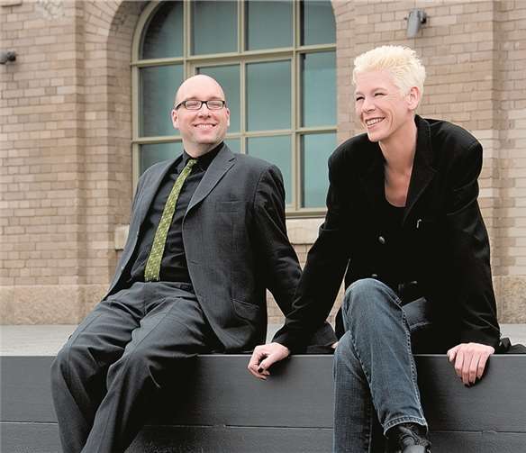 Das Kölner Duo „Barth und Roemer“ wird in Remagen zu Gast sein. privat