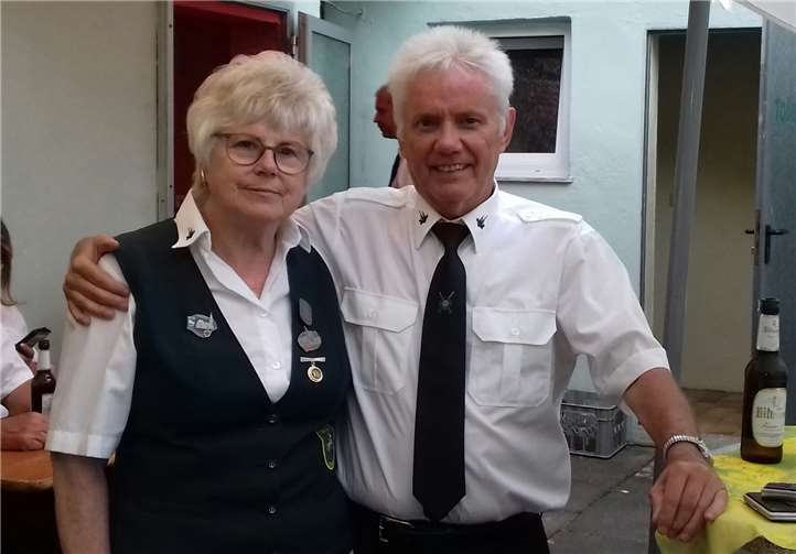 Das Königspaar Margitta und Wilfried Motzus. Foto: privat