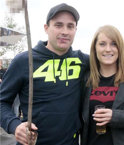 Das Königspaar bei den Verheirateten: André und Elena Nett.