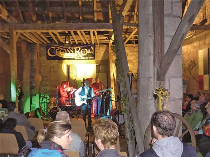 Das Konzert der Folk-Rock-Gruppe „Crossroad“ begeisterte. privat