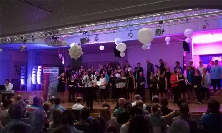 Das Konzert hinterließ beim Publikum einen guten Eindruck. Privat