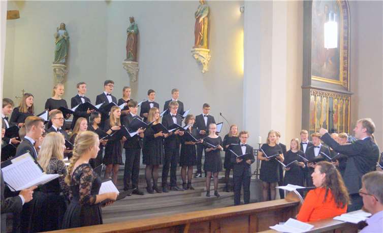 Das Konzert in der Treiser Pfarrkirche war gut besucht. Dank ihrer guten Akustik ist sie ein geeigneter Veranstaltungsort.