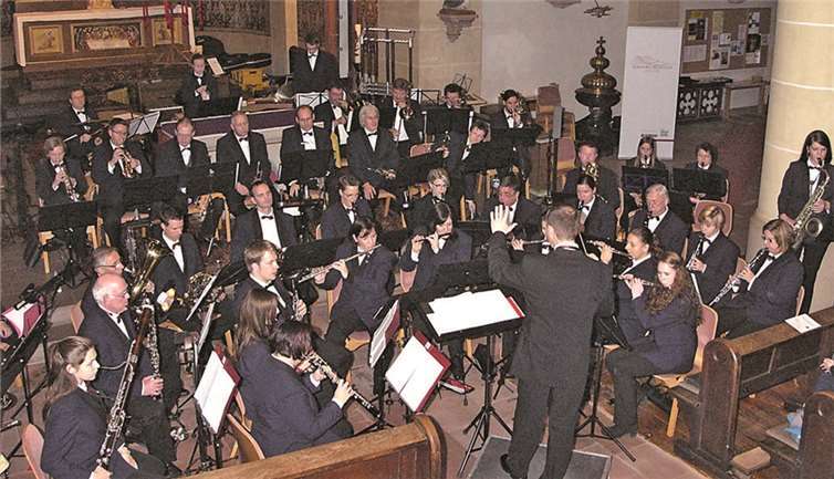 Das Konzertorchester Koblenz war nun schon zum achten Mal Gast in Dieblich. privat