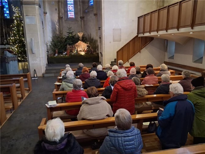 Das Krankengebet der kfd Adenau findet vierteljährlich statt.  Foto:privat