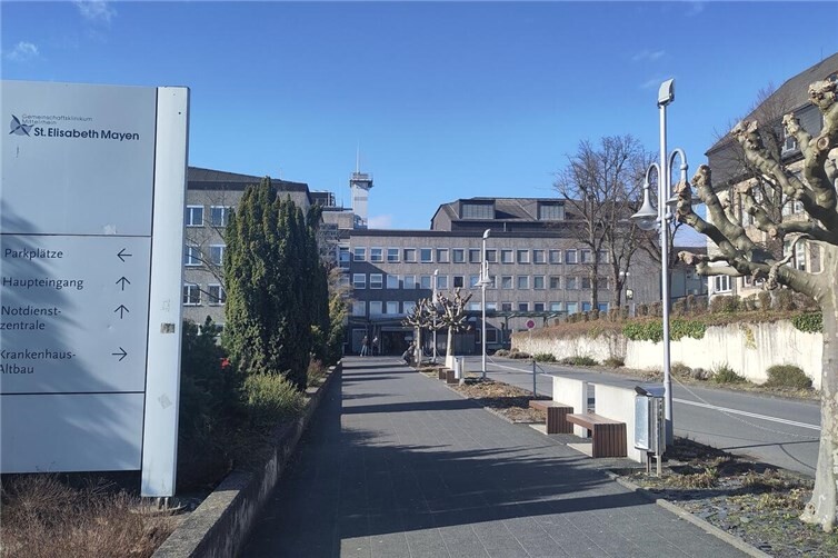 Das Krankenhaus in Mayen.Foto: privat