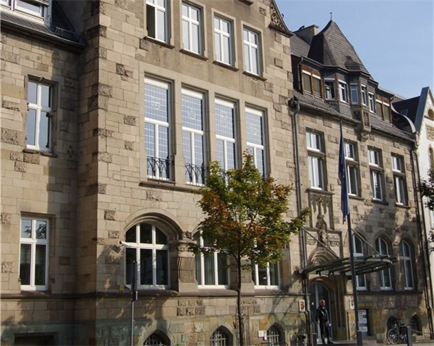 Das Kreishaus in Neuwied. Kreisverwaltung Neuwied